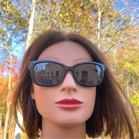 Kate Spade Johanna 2/S Rectangular Sunglasses 0807 Black 9O Dark Gray Gradient main image 9
